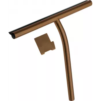 DEANTE ADI_C31K Professioneller Fensterabzieher mit Aufhänger, 35 cm Naturkautschuklippe, Grau/Blau