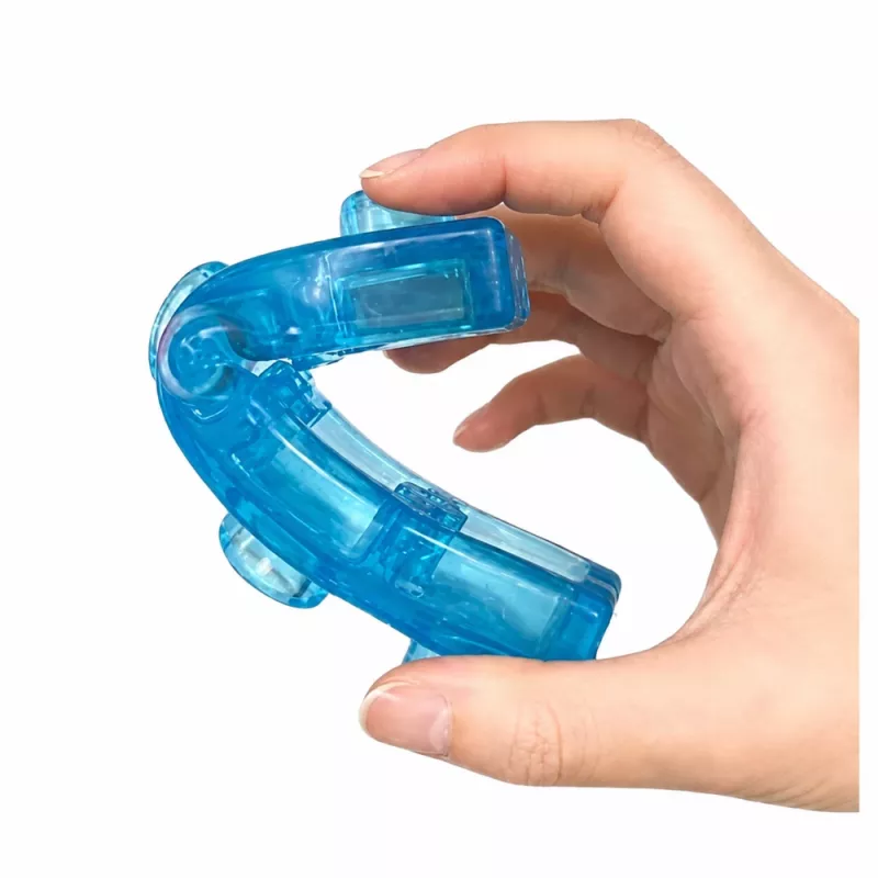 LEAN TOYS Gummibausteine Flexibles Konstruieren Transparent Bunt 40 Stk.