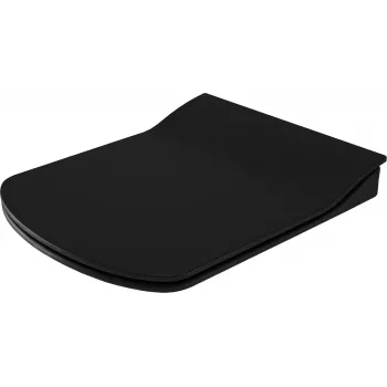 DEANTE CDZ_NZOZ Slim Soft-Close WC-Sitz mit Quick-Release-Scharnieren, Duroplast, Weiß