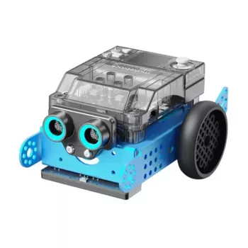 xTool mBot2 V1.0 Bildungsroboter mit CyberPi, WLAN, Bluetooth, Encoder-Motoren, Quad-RGB-Sensor, Ultraschallsensor, wiederaufladbarem Akku, LEGO-kompatibel