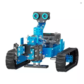 xTool mBot2 Rover Roboter Kit | CyberPi ESP32-WROOM-32E | STEM Coding Roboter mit Sensoren, Wi-Fi, Bluetooth 5.0, Python & mBlock | Ab 8 Jahren