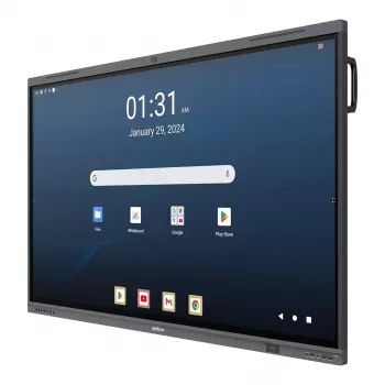 Dahua DHI-LPH65-MC480-U 65 inch 4K interaktives Touch-Display mit Android 13, EDLA-zertifiziert, 40-Punkt-IR-Touch, 48MP-Kamera, 8-Array-Mikrofon, Wi-Fi 6, 8GB RAM, 128GB Speicher