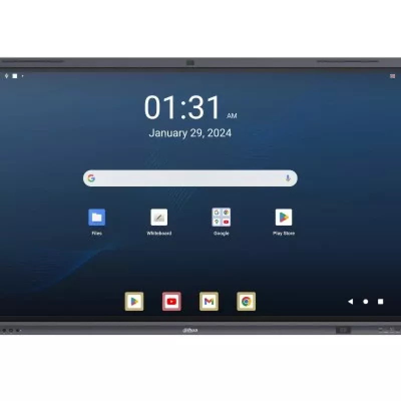 Dahua DHI-LPH65-MC480-U 65 inch 4K interaktives Touch-Display mit Android 13, EDLA-zertifiziert, 40-Punkt-IR-Touch, 48MP-Kamera, 8-Array-Mikrofon, Wi-Fi 6, 8GB RAM, 128GB Speicher