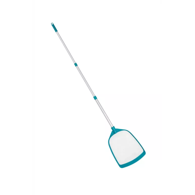 Bestway Flowclear AquaClean Poolreinigungsset mit Netzkescher, Saugkopf und 163 cm Aluminiumstange