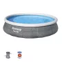 Bestway Fast Set 57376 Aufstellpool Rund 7.340 L Grau