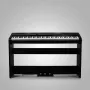 Artesia Harmony 88-Tasten Digitalpiano mit halbgewichteten Tasten, 64-stimmiger Polyphonie, 12 Klängen, Reverb & Chorus, zwei 15W-Lautsprechern, USB MIDI, Schwarz