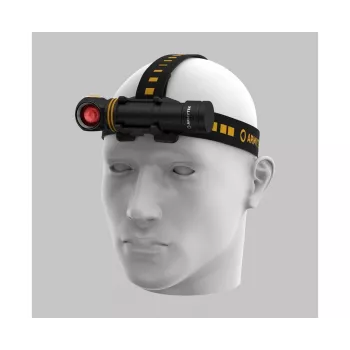 Armytek Elf C2 MAX WR USB-C wiederaufladbare Stirnlampe Taschenlampe, 2500 lm Weiß + 230 lm Rot, IP68, Magnetischer Endkappe, Inklusive 18650 Akku