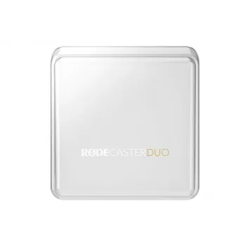 RODE RCDUOCOVER RØDECover Duo Schutzabdeckung für RØDECaster Duo, Rauchglas klare Polycarbonat-Hülle