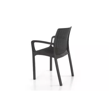 KETER Gartenstuhl Bali Mono grau