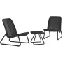 KETER Gartenmöbelset Rio Patio Set grau