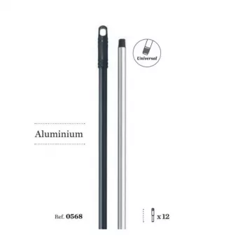 MERY Aluminium-Bürstengriff 140 cm