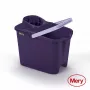 MERY Eimer 14L mit Presse violett