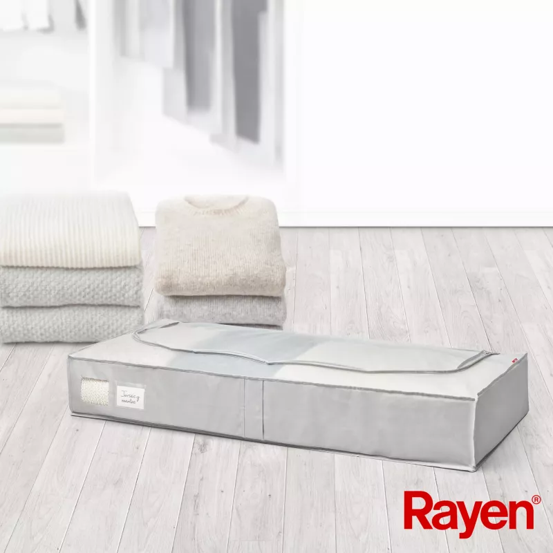 RAYEN Premium Kleiderbox grau 103x16x45cm