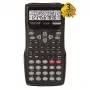 REBELL RE-SC2040 BX Wissenschaftlicher Taschenrechner, 240 Funktionen, 2-zeiliges LCD, Schwarz