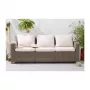 KETER Gartensofa California 3-Sitzer Sofa beige