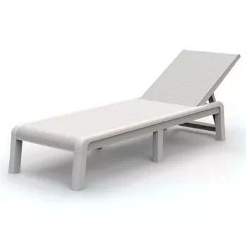 KETER Atlas Sonnenliege Weiß 29213627400