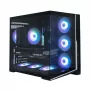 Zalman D40, ATX Mid Tower PC-Gehäuse, 7 x 120mm ARGB-Lüfter, Schwarz