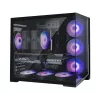Zalman D40, ATX Mid Tower PC-Gehäuse, 7 x 120mm ARGB-Lüfter, Schwarz