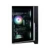 Zalman D40, ATX Mid Tower PC-Gehäuse, 7 x 120mm ARGB-Lüfter, Schwarz