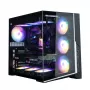 Zalman D40F, ATX Mid Tower PC-Gehäuse, 7 x 120mm FRGB-Lüfter, Schwarz