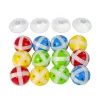 LEAN TOYS Spielset Dart 36 cm Schild mit Klettbällen
