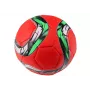 LEAN TOYS Roter großer Fußball 24 cm Größe 5