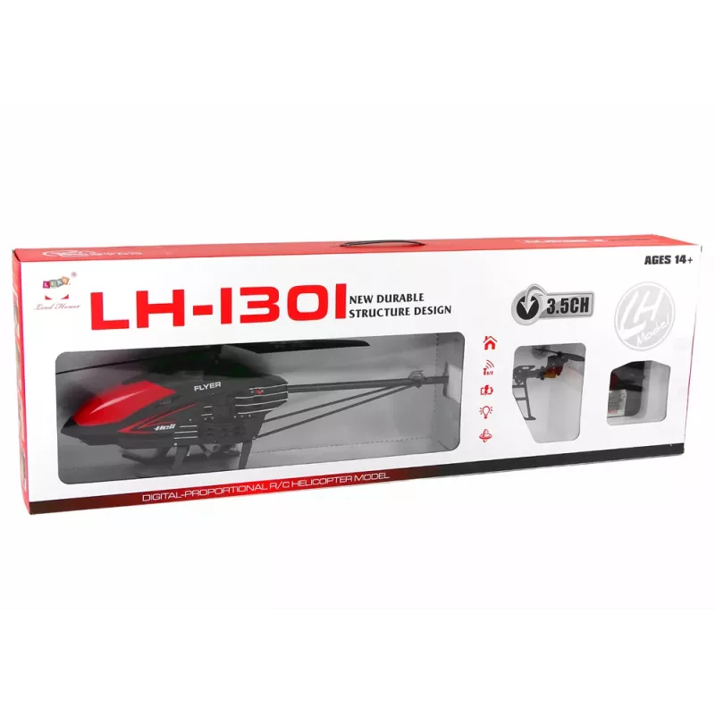 LEAN TOYS LH-1301 2,4G ferngesteuerter Hubschrauber Schwarz