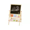 LEAN TOYS Holztablett 2in1 Abakus Kreide Stift
