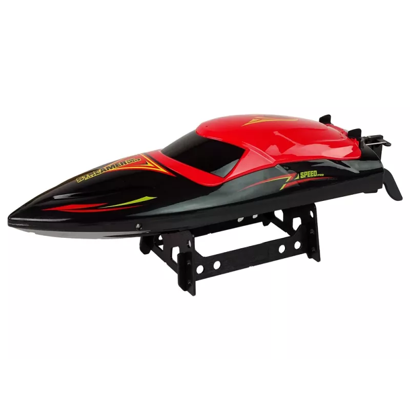 LEAN TOYS R/C Motorboot 2,4G Rot 35 KM/H
