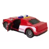 LEAN TOYS Feuerwehrauto 1:14 mit Licht und Sound, Rot