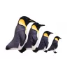 LEAN TOYS Plüsch Kaiserpinguin Maskottchen 25 cm