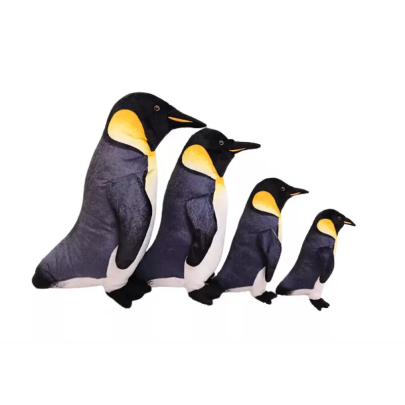 LEAN TOYS Plüsch Kaiserpinguin Maskottchen 25 cm