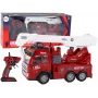 LEAN TOYS Feuerwehr mit Kran Fernsteuerungsmodell