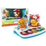 LEAN TOYS Buntes Klavier mit Tieren für Kleinkinder