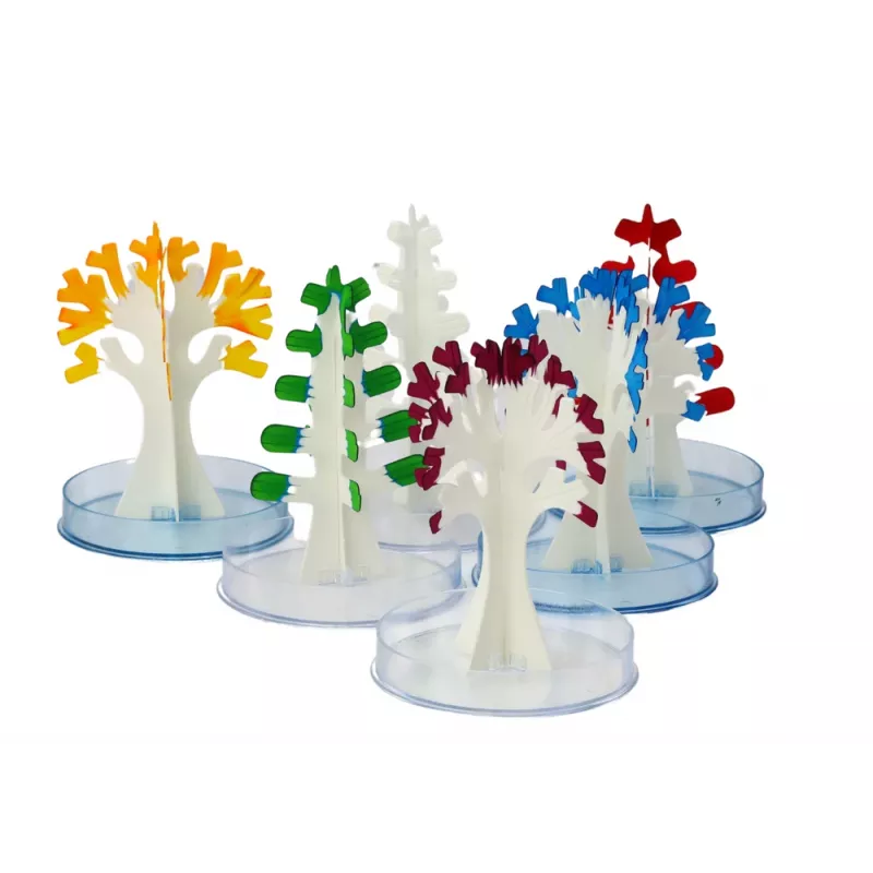 LEAN TOYS Kreatives Lernset zum Züchten von Kristallbäumen