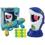 LEAN TOYS Arcade-Spiel Hai Schießball-Pistole