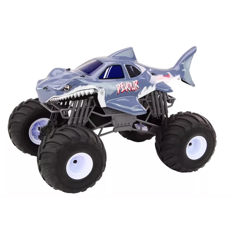 LEAN TOYS Großes ferngesteuertes Off-Road-Auto 2,4G RC 1:6 Shark