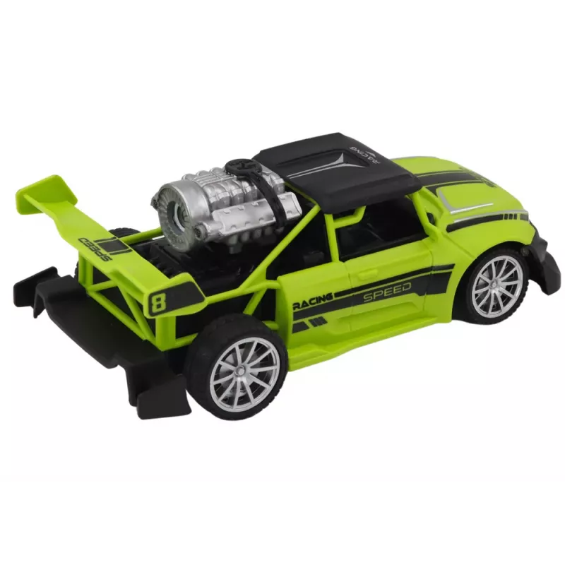 LEAN TOYS RC Sentence Auto 1:20 Rauch Effekt Lichter Grün