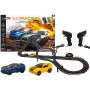 LEAN TOYS Rennstrecke 2 Autos Controller Slotcars