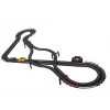 LEAN TOYS Rennstrecke 2 Autos Controller Slotcars