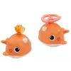 LEAN TOYS Wal-Badespielzeug 3 Tipps Orange