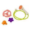 LEAN TOYS Wal-Badespielzeug 3 Tipps Orange