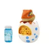 LEAN TOYS Dinosaurier Seifenblasenmaschine im Flüssigen Ei