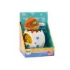 LEAN TOYS Dinosaurier Seifenblasenmaschine im Flüssigen Ei