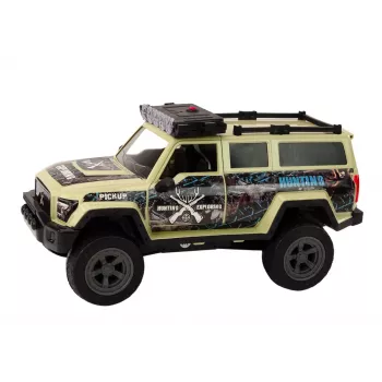 LEAN TOYS Offroad-Jagdauto Hunter Bear mit Licht und Sound Beige