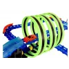 LEAN TOYS Rennstrecke, die im Dunkeln leuchtet, mit Loops und ferngesteuertem Auto