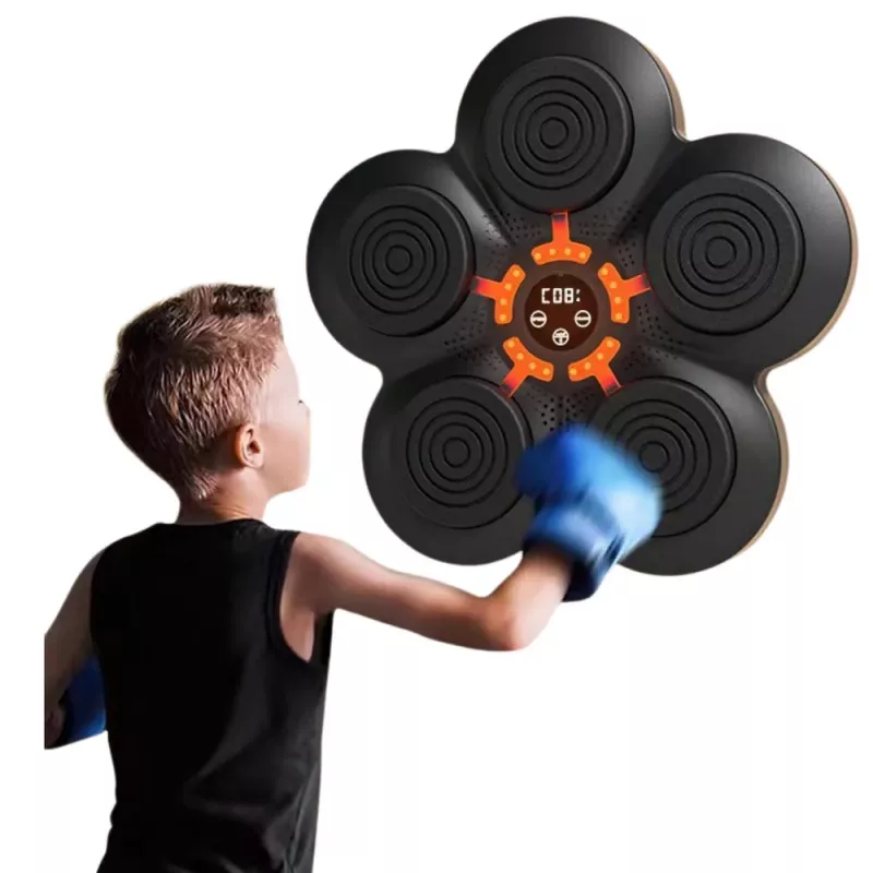 LEAN TOYS Musikalische Boxmaschine Bluetooth Wandboard LED Lichter