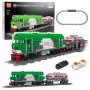 LEAN TOYS Bauklötze ferngesteuerter Panzer Zug RC 1090 Stk.