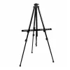 LEAN Metall Outdoor Staffelei, Dreibein, verstellbar, schwarzes Etui, 158CM