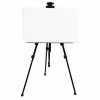LEAN Metall Outdoor Staffelei, Dreibein, verstellbar, schwarzes Etui, 158CM